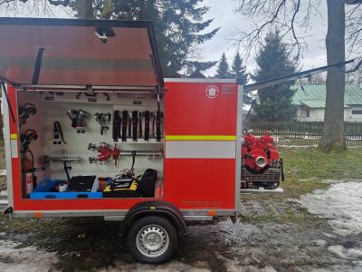 Požární přívěs Požární přívěs